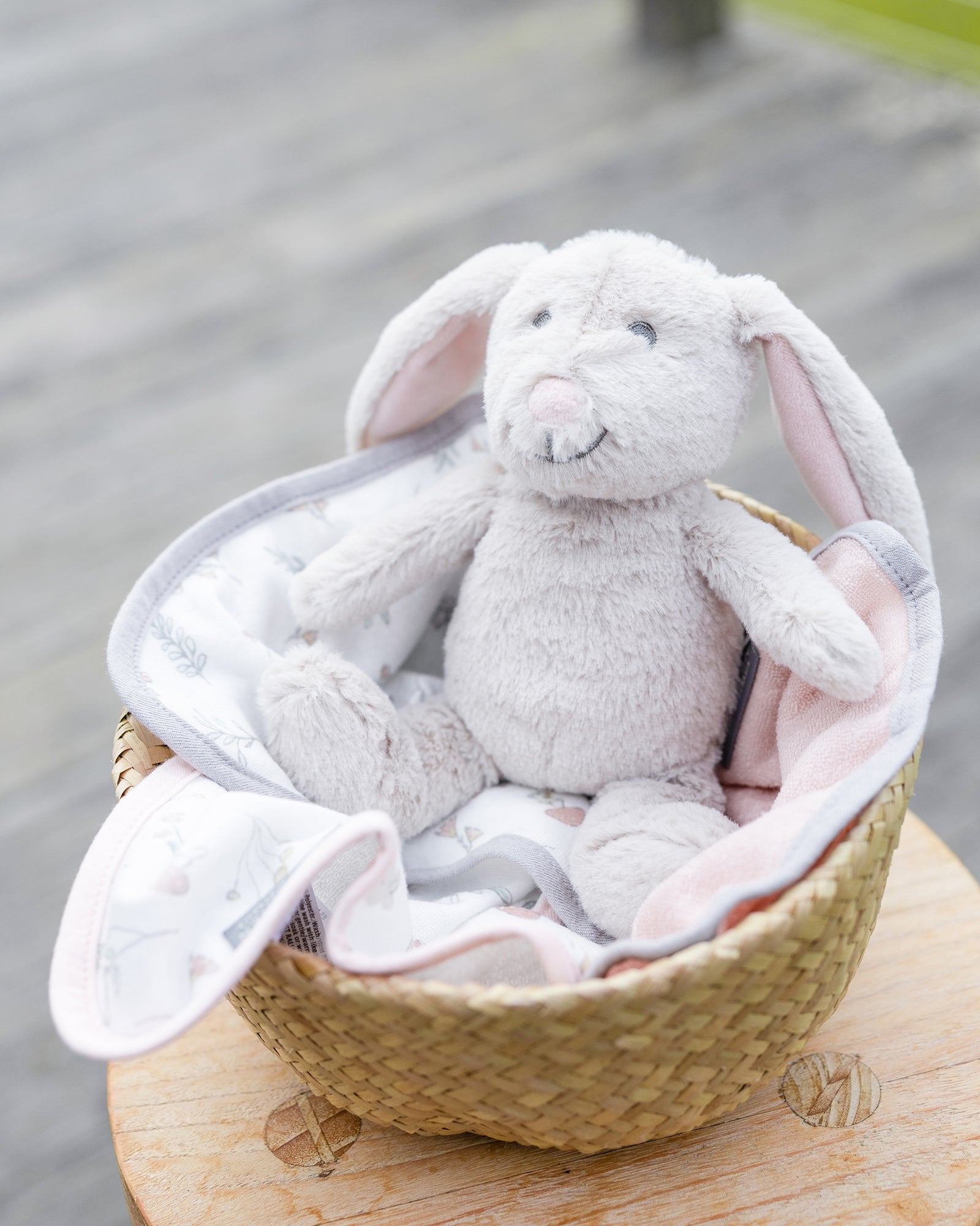 Little Linen Plush Toy Washers Harvest Bunny Lifestyle 2