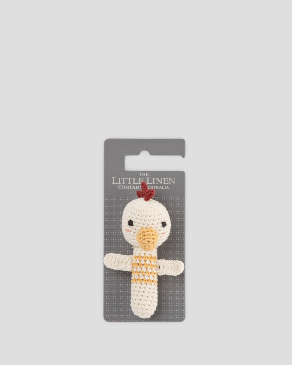 Swan Rattle Stick Swan Rattle Stick