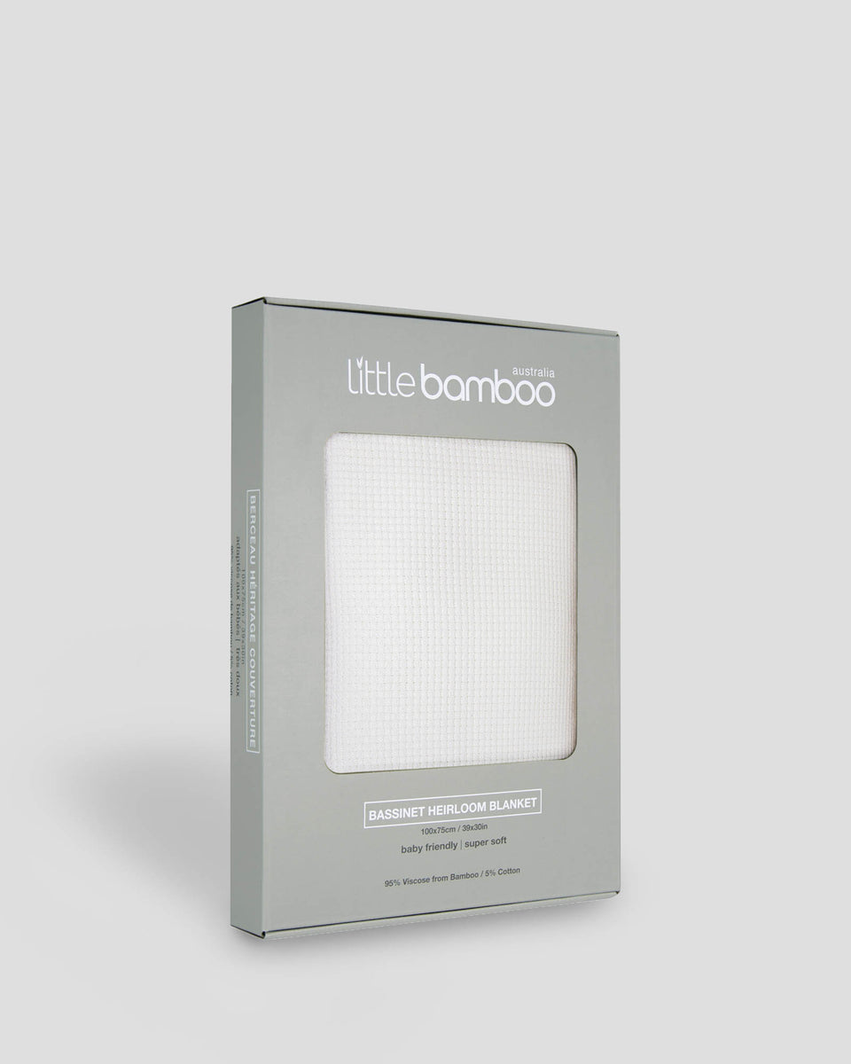 Little bamboo hot sale heirloom cot blanket
