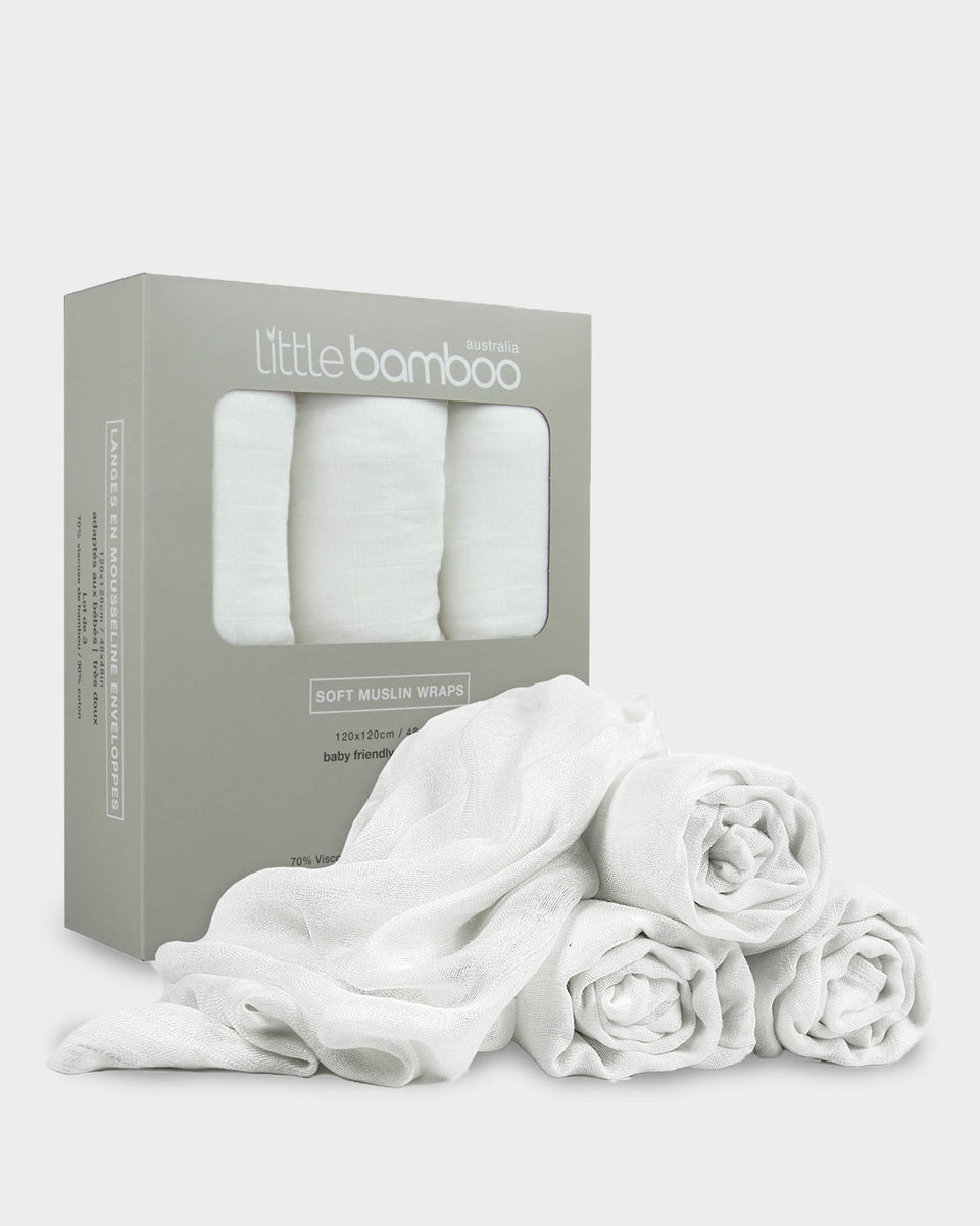 Little bamboo muslin wraps sale
