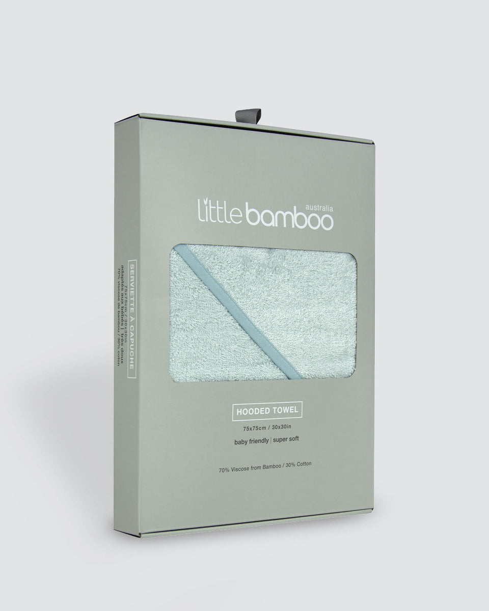 Little bamboo hot sale hooded towel