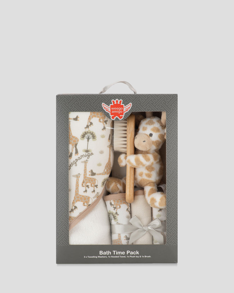 Weegoamigo Bath Gift Set - Stevie Necks Giraffe
