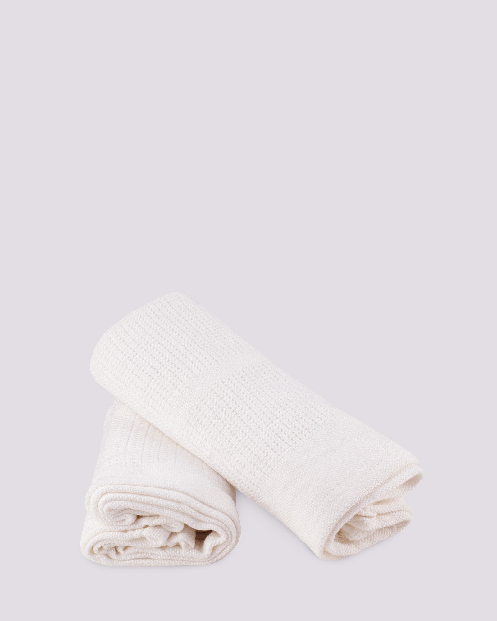 Little Bamboo Baby Cellular Blanket 2Pk - Natural