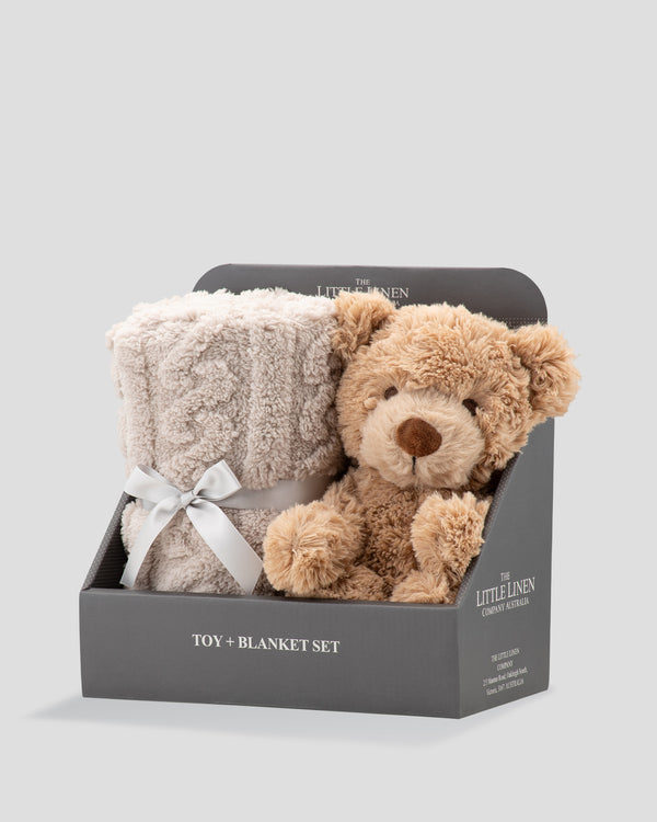 TLLC Baby Plush Toy & Blanket - Willow Bear