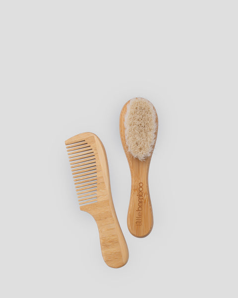 Little Bamboo Baby Brush and Comb Set