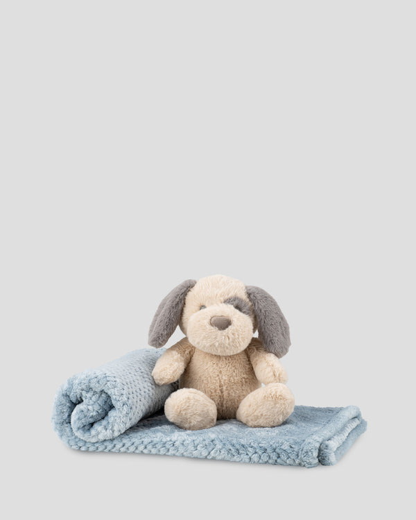 TLLC Baby Plush Toy & Blanket - Barklife Patch