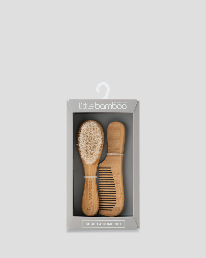 Little Bamboo Baby Brush and Comb Set