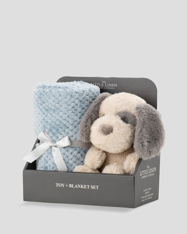 TLLC Baby Plush Toy & Blanket - Barklife Patch