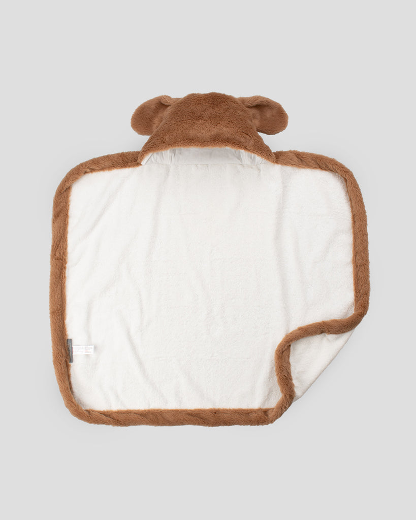 Little Linen Plush Baby Hooded Towel - Barklife Dog