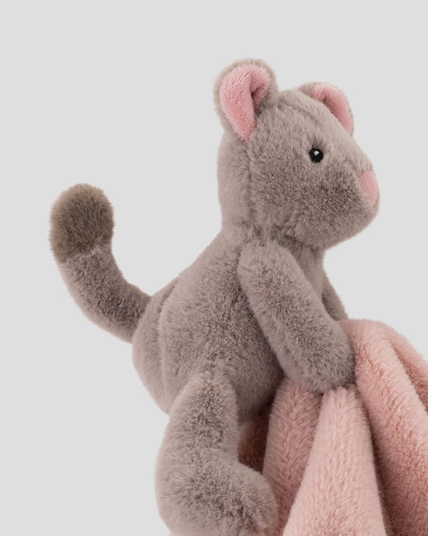 Little Linen Baby Security Blankie - Harvest Possum