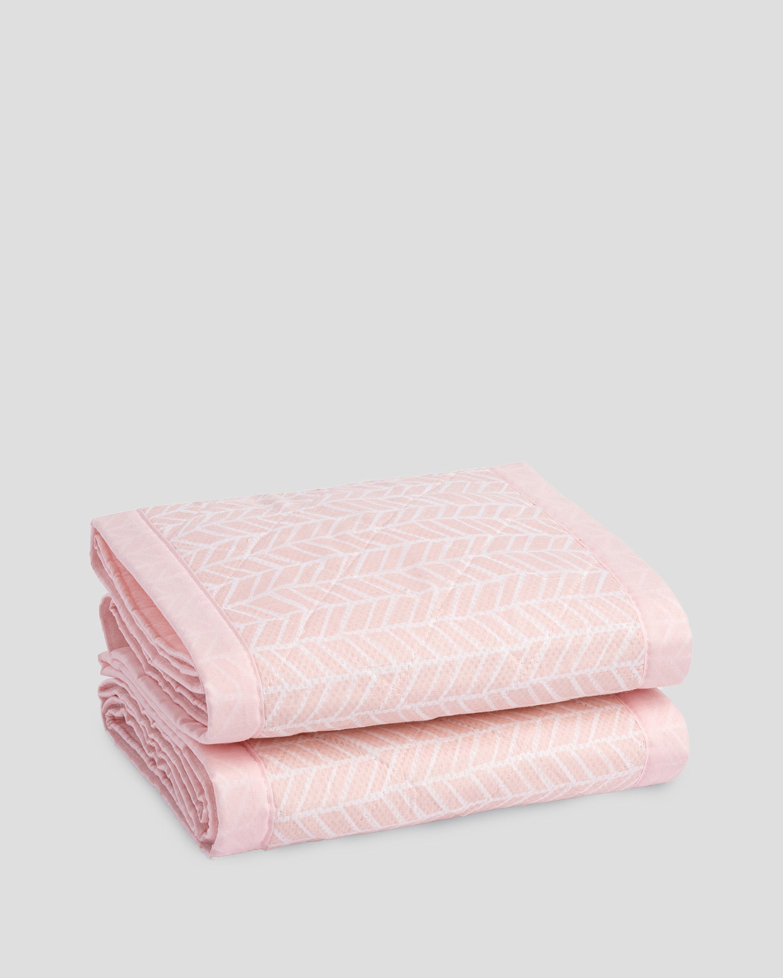 Airwrap Cot Liner Muslin 4 Sides - Soho Pink
