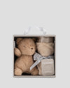 Little Bamboo Plush & Blankie Set - Iced Coffee Front Pack