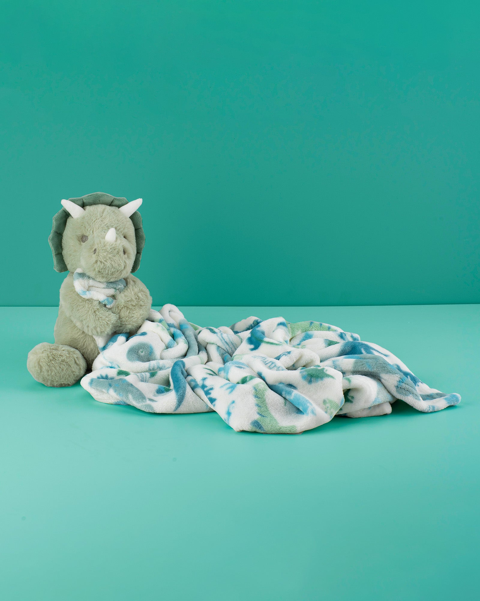 Weegoamigo Plush Baby Toy & Blanket Roar-y McIlroy Dinosaur