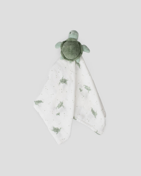 Little Bamboo Baby Lovie/Comforter  - Terry the Turtle
