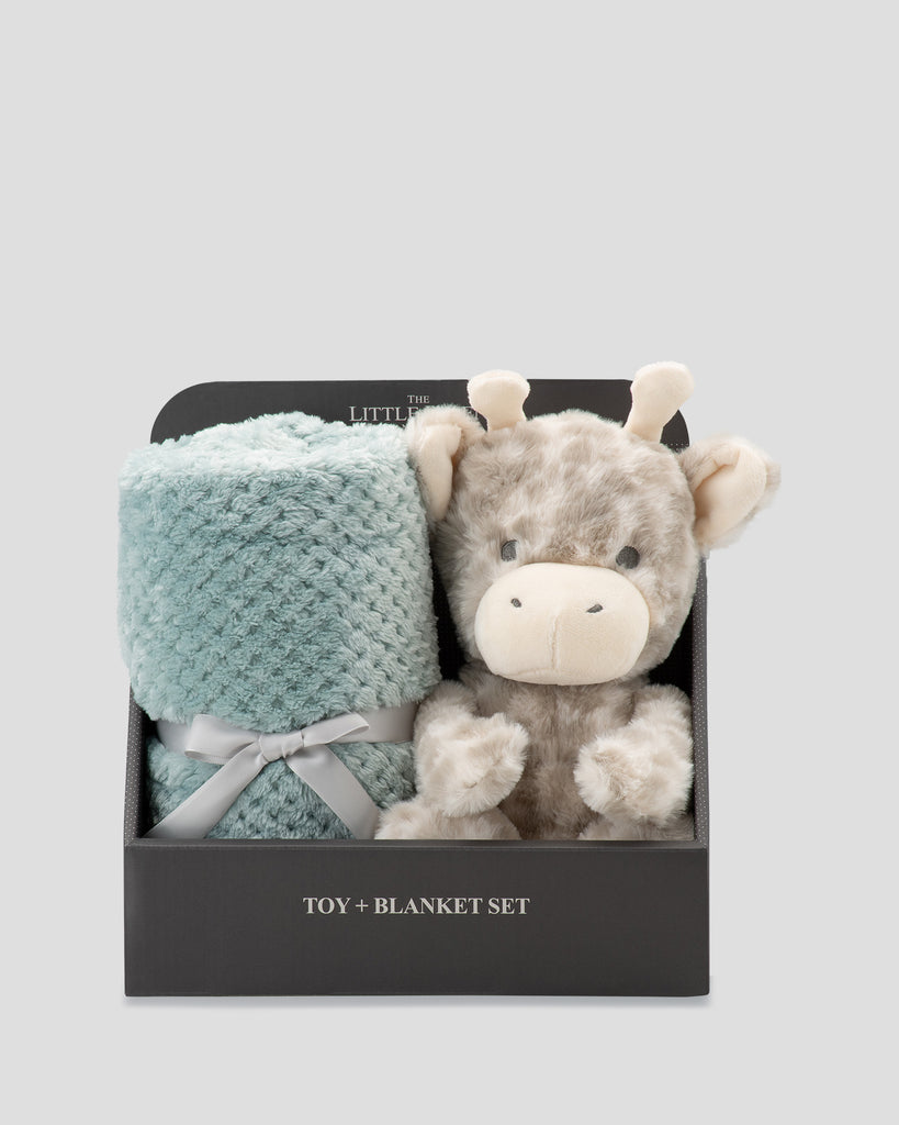 TLLC Baby Plush Toy & Blanket - Savanna Giraffe