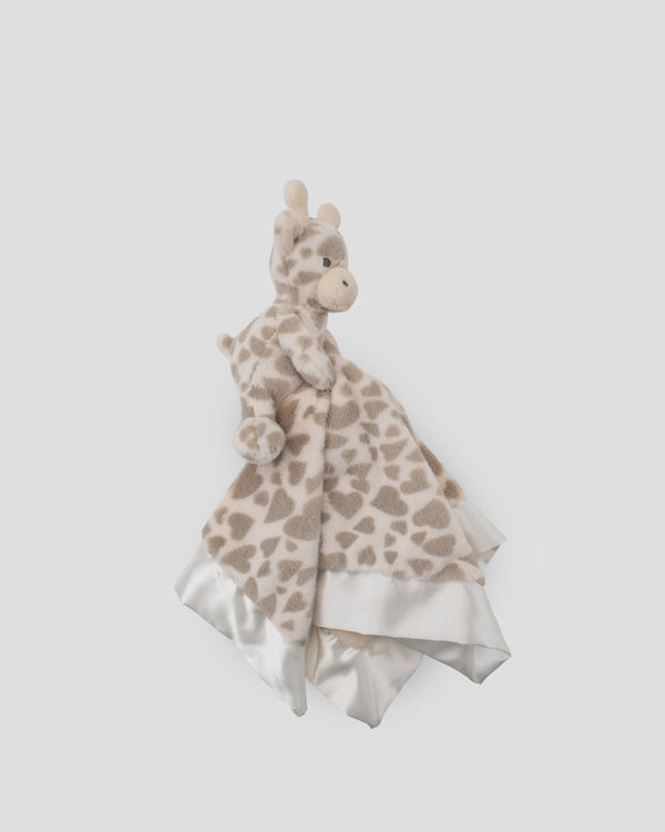 Little Linen Baby Security Blankie - Savanna Giraffe