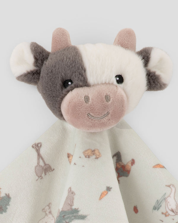 TLLC Baby Lovie/Comforter - Farmyard Cow