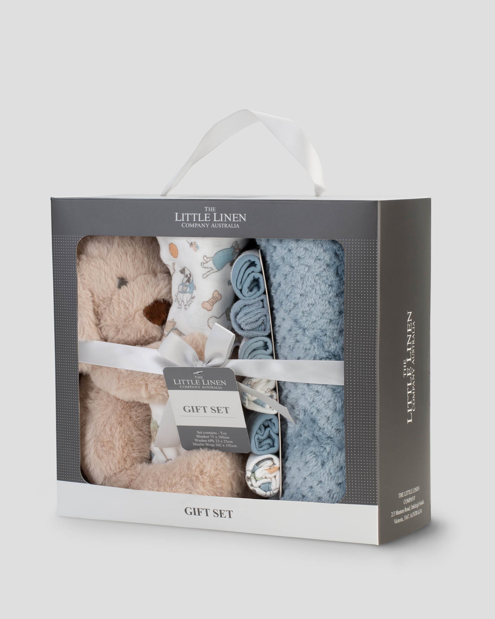 Little Linen Boxed Gift Set Barklife Dog Side Pack