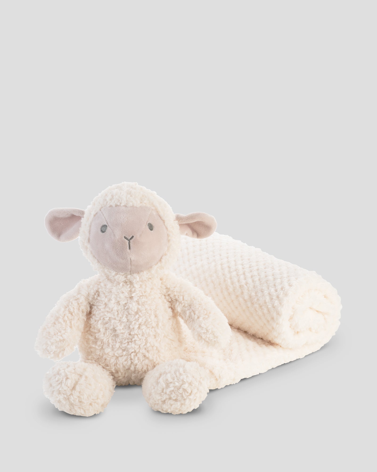 Little Linen Plush Baby Toy & Blanket Farmyard Lamb Product