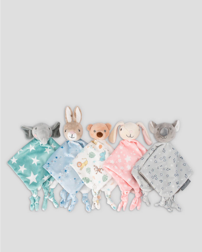 White company cheap bunny comforter