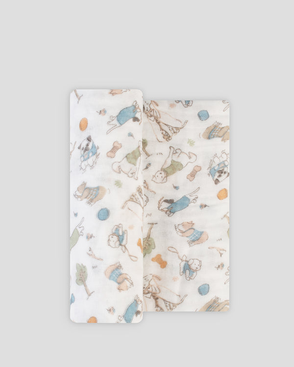 Little Linen Muslin 1pk Prints Barklife Dog Product