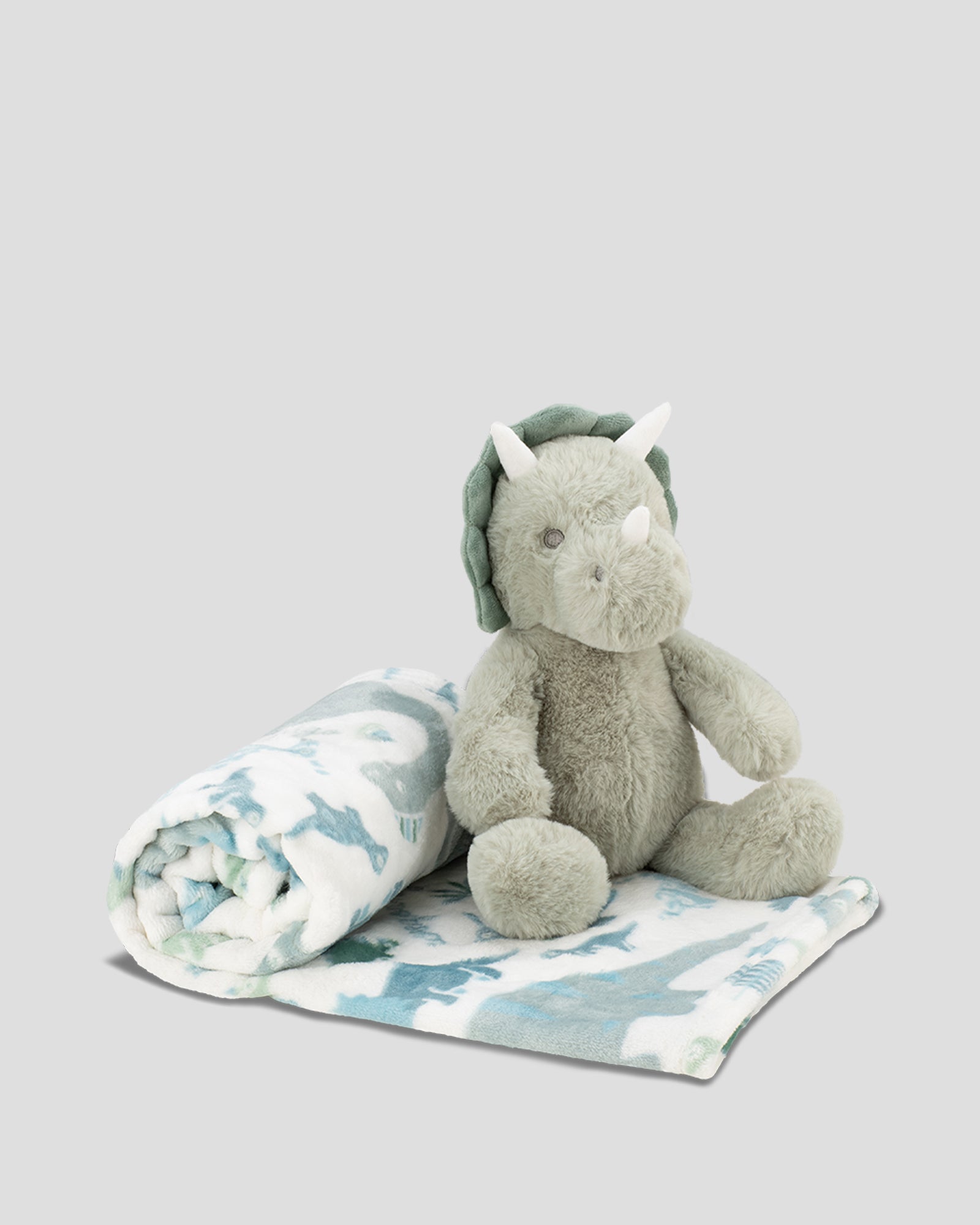 Weegoamigo Plush Baby Toy & Blanket Roar-y McIlroy Dinosaur