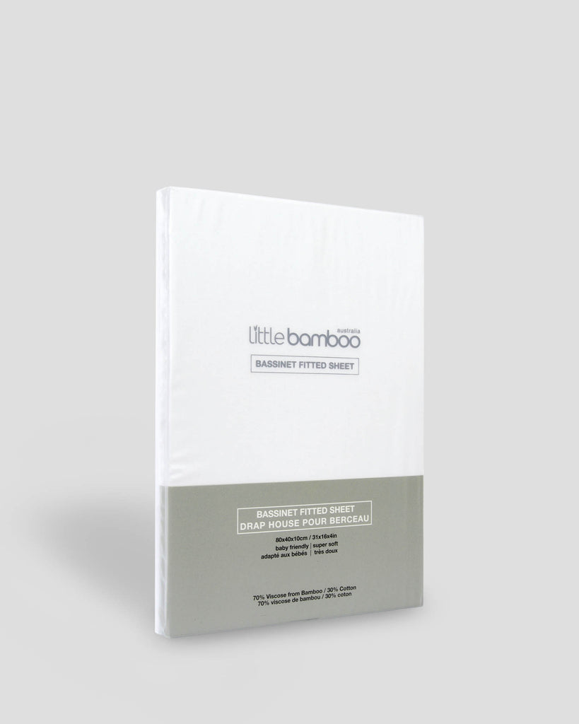 Bamboo bassinet fitted sheet 2025