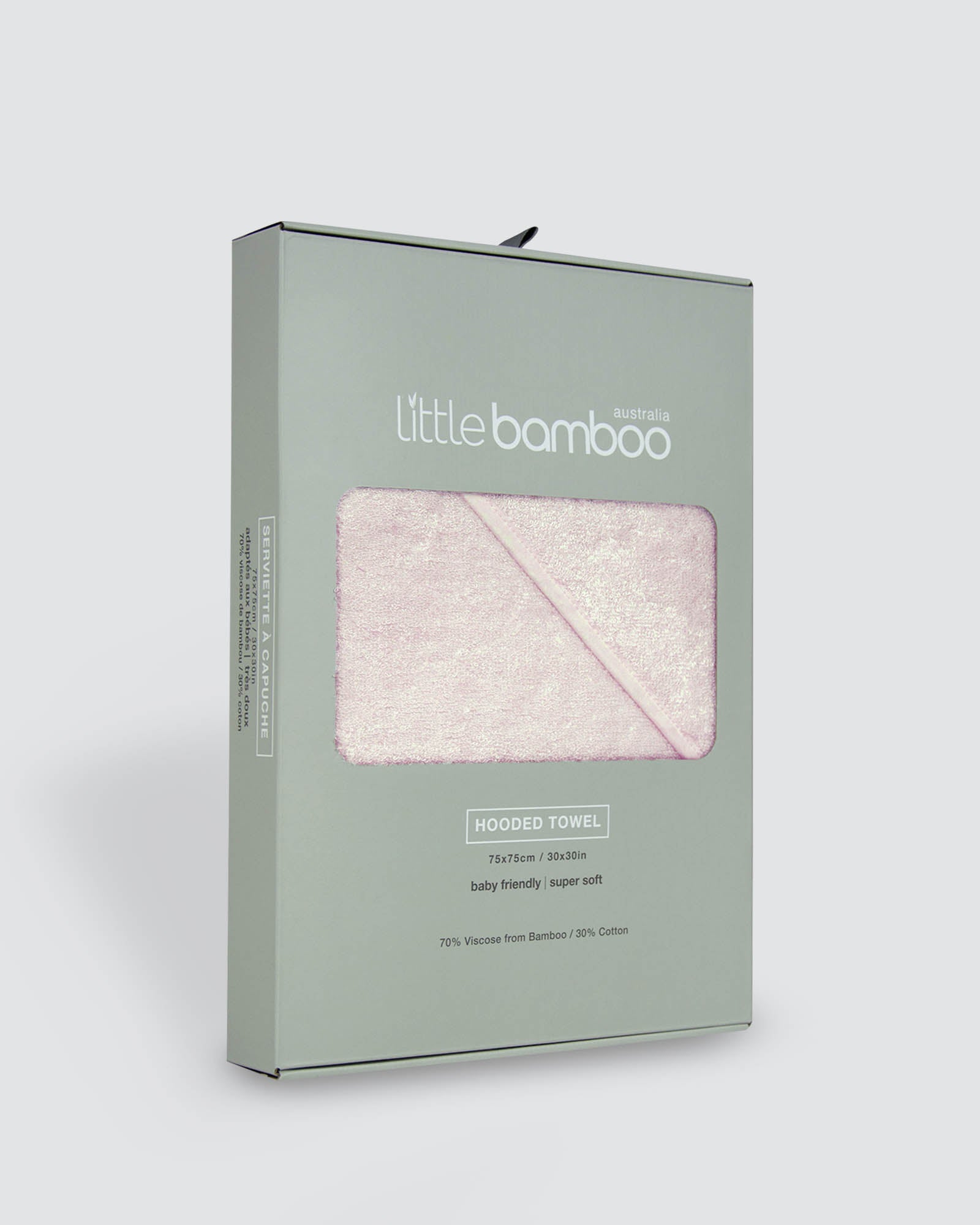 Little bamboo deals hooded towel