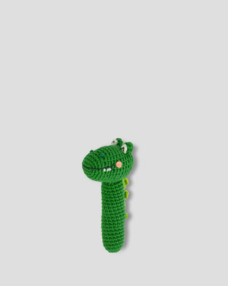 Weegoamigo Crochet Rattle Curious Croc