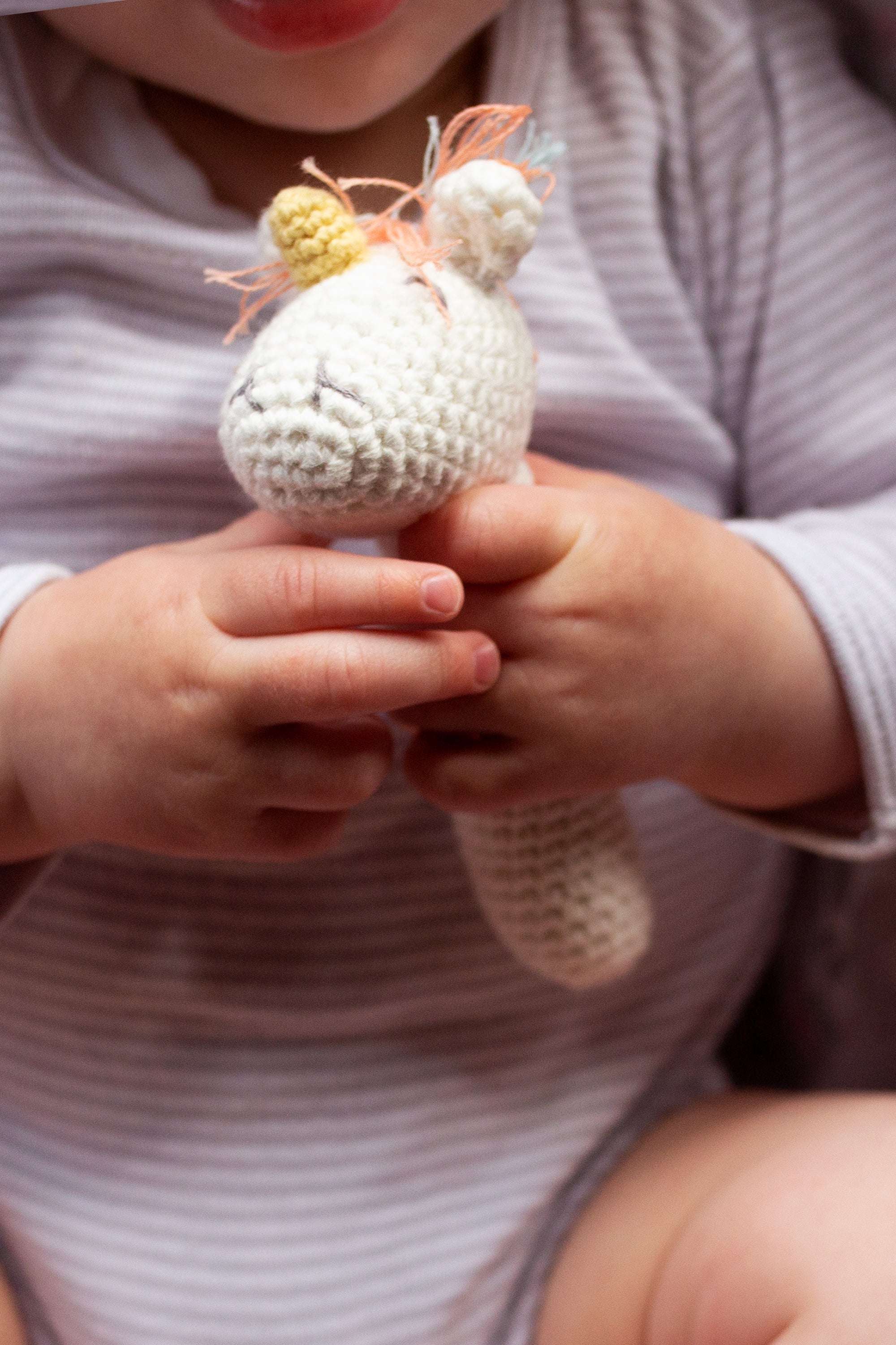 Weegoamigo Crochet Baby Rattle - Twinkle Twinkle