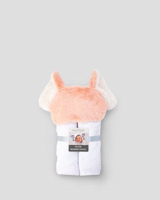 The Little Linen Company Baby Hooded Towel - Soft Pink