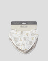The Little Linen Company Baby Muslin Bandana Bib 2 Pack - Cheeky Koala