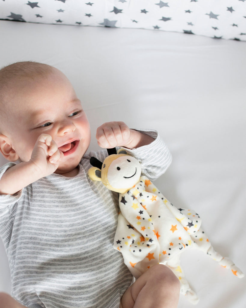 Giraffe baby comforter sales