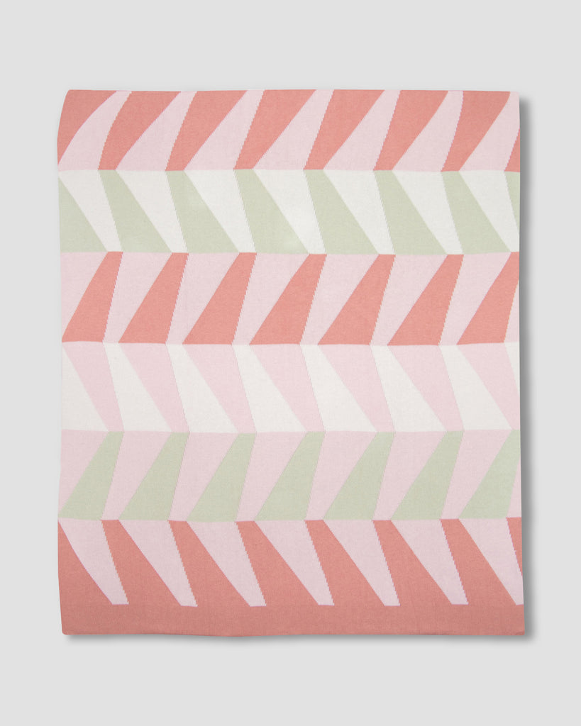 Weegoamigo Bestee Bamboo Knit Baby Blanket Florence Little