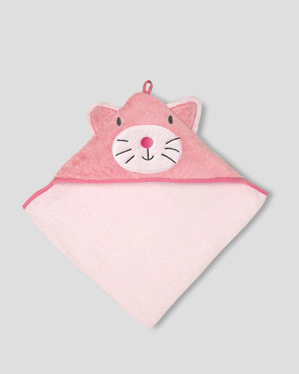 Weegoamigo Colourplay Hooded Towel Kitten