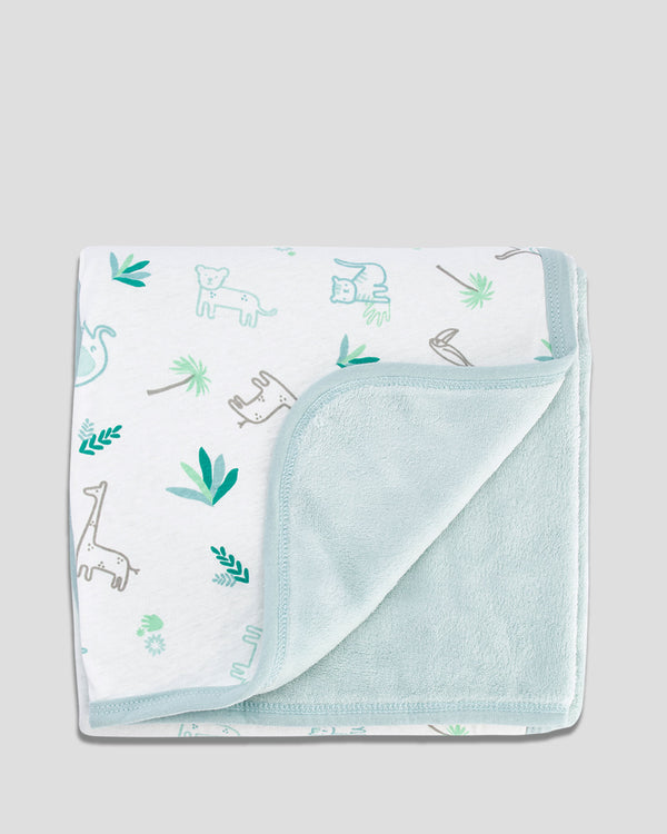 Weegoamigo Jersey Fleece Baby Blanket - Stompy